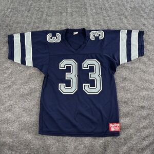 Vintage Dallas Cowboys Jersey Men Medium Blue Rawlings Tony Dorsett Made in USA
